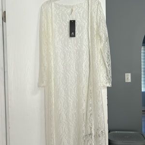 Lace duster